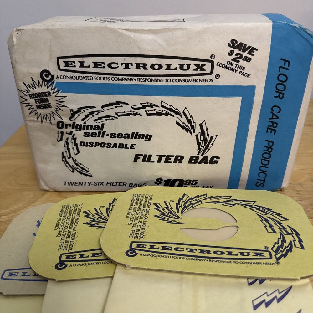 Genuine Electrolux Multi Filter Vacuum Bags 30 Total 4 ply Bags